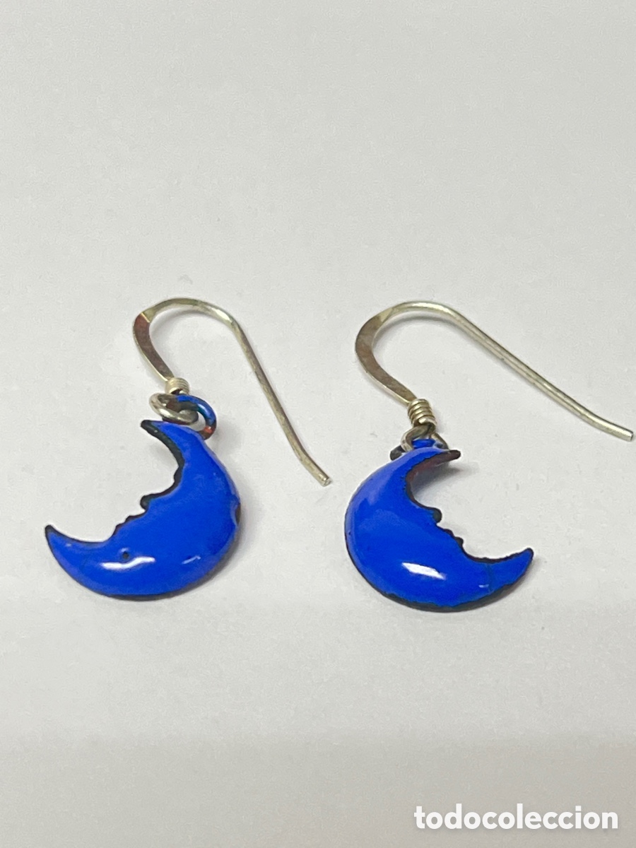 Joyeria: Pendientes de plata esmaltado P427 - Foto 4