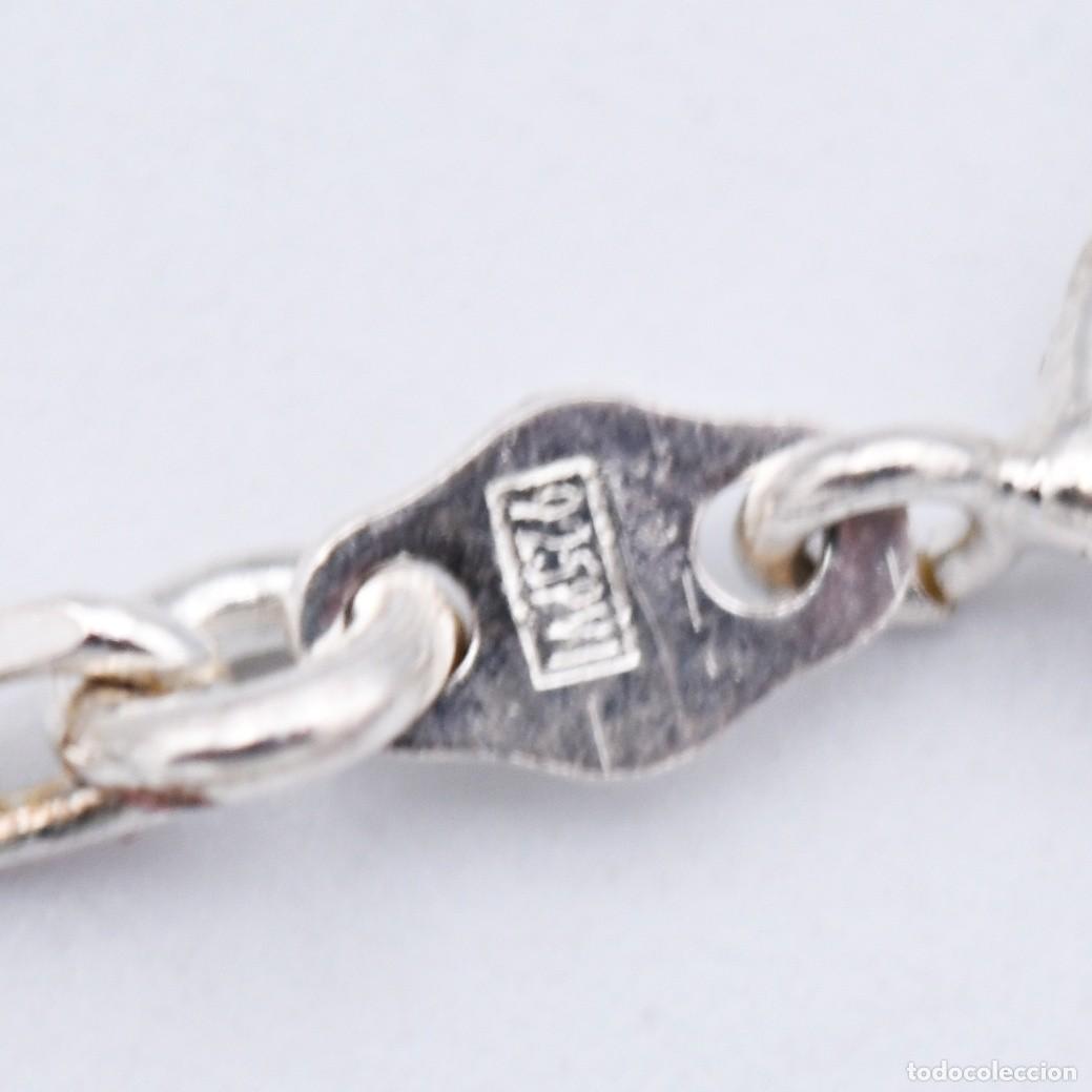 Joyeria: Colgante con cadena con forma de cruz - Plata - Foto 6