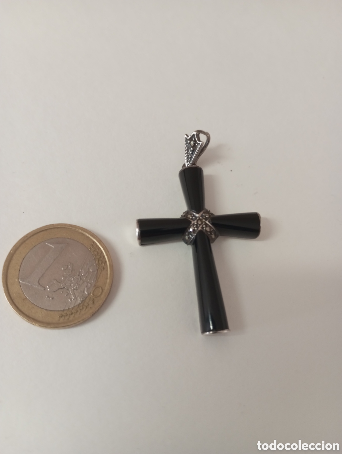 Joyeria: Preciosa Cruz Art Deco (Plata) - Foto 2