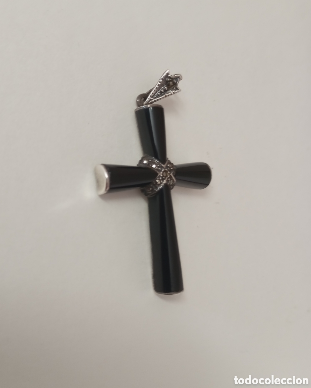 Joyeria: Preciosa Cruz Art Deco (Plata) - Foto 1
