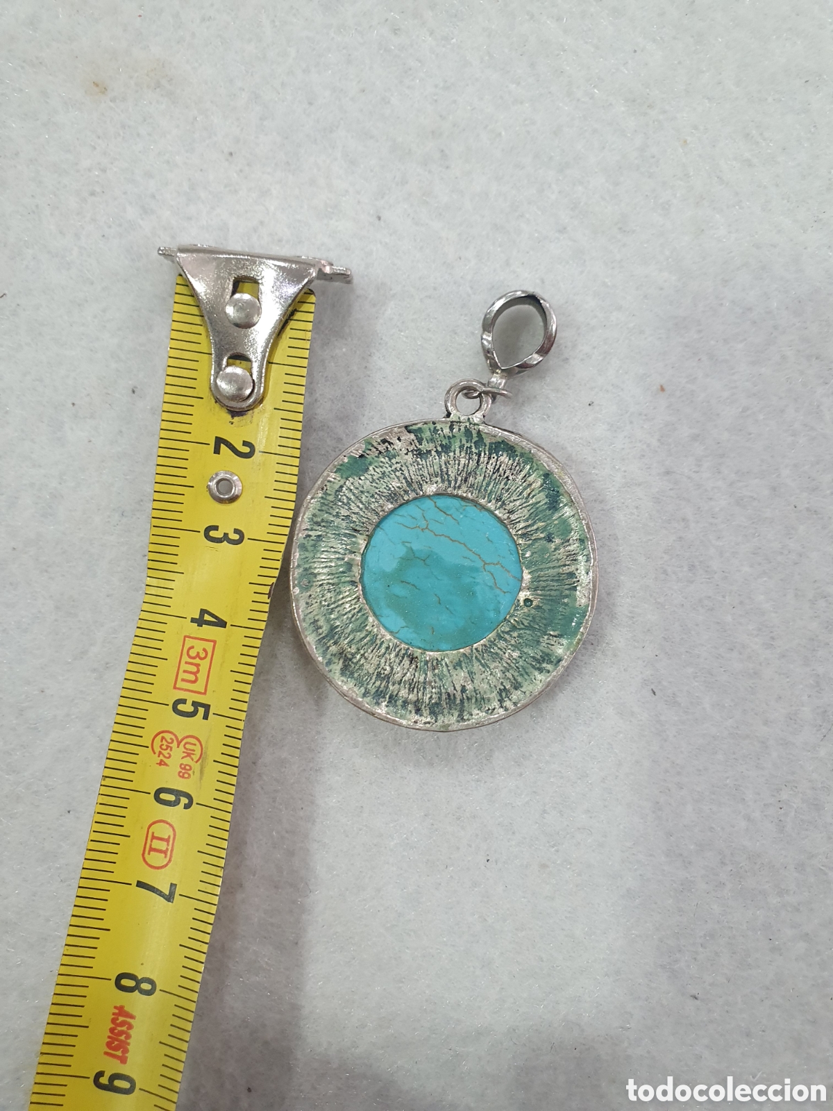 Joyeria: Colgante turquesa. (L65) - Foto 2