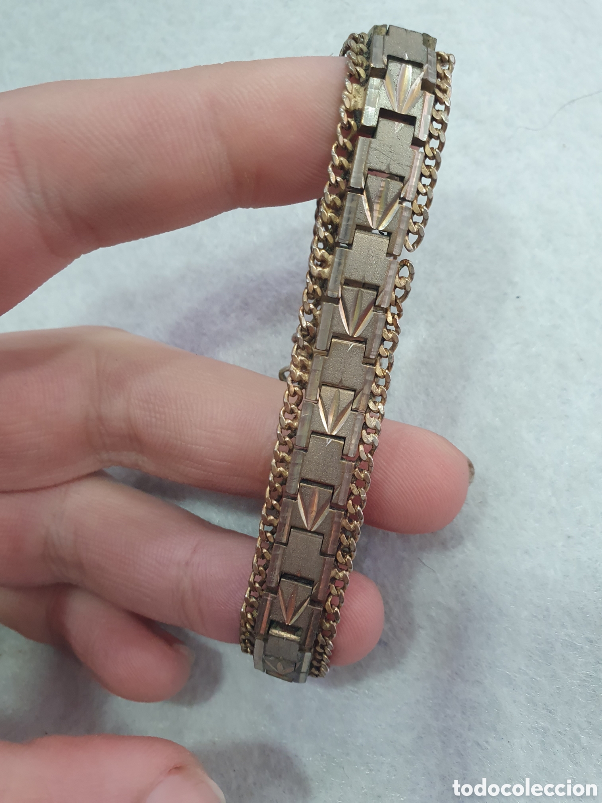 Joyeria: Pulsera chapada en oro. (L46) - Foto 2