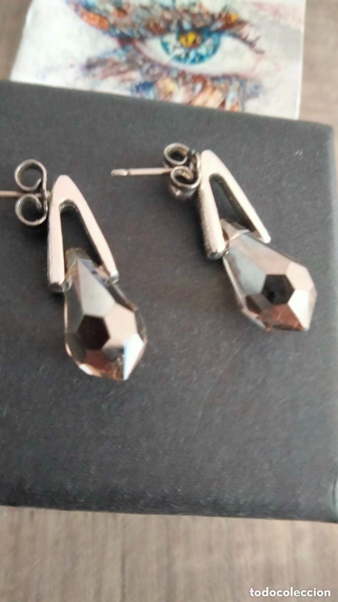 Joyeria: Pendientes de plata Swarovski - Foto 2
