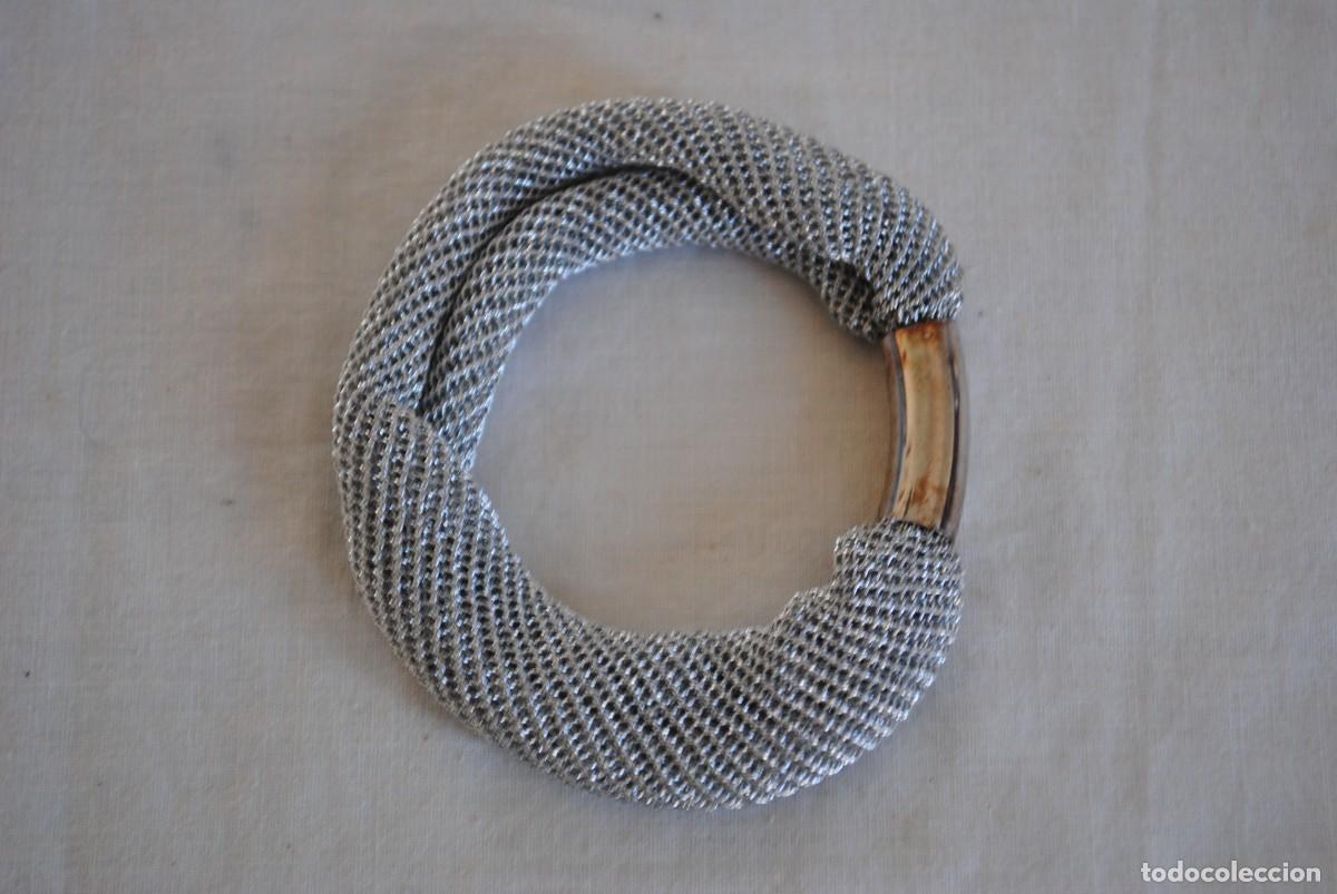 Joyeria: PULSERA DE PLATA CON MALLA FRECIBLE - Foto 1