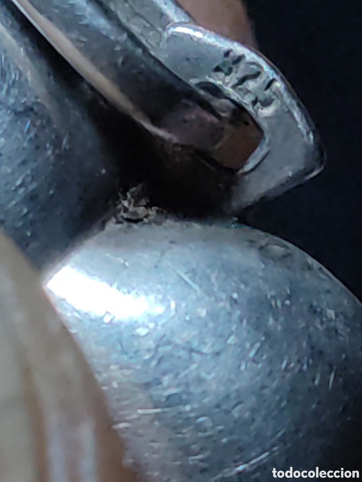 Joyeria: Colgante coraz&oacute;n y cadena de plata 925.Vintage. - Foto 5