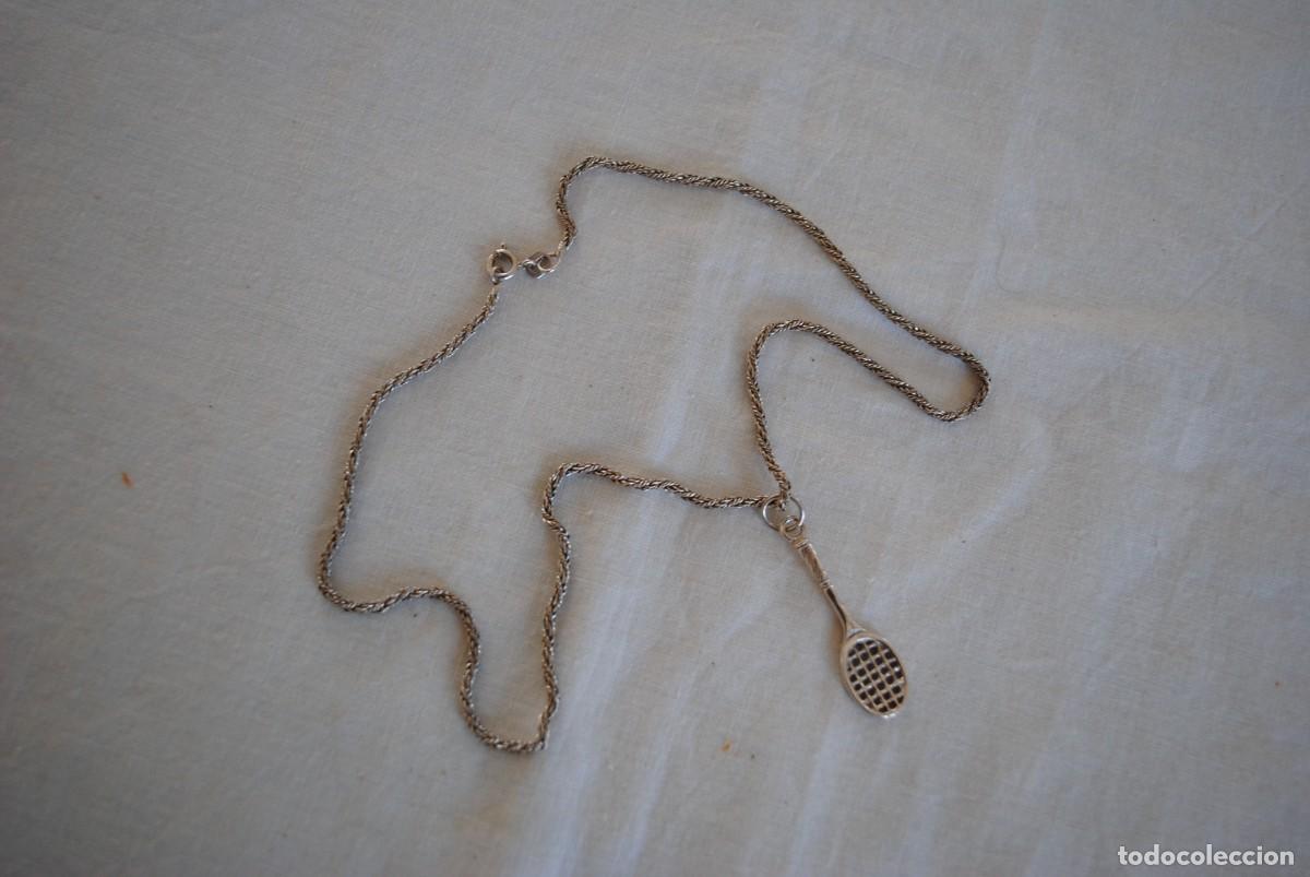 Joyeria: CADENA Y COLGANTE DE PLATA . - Foto 1