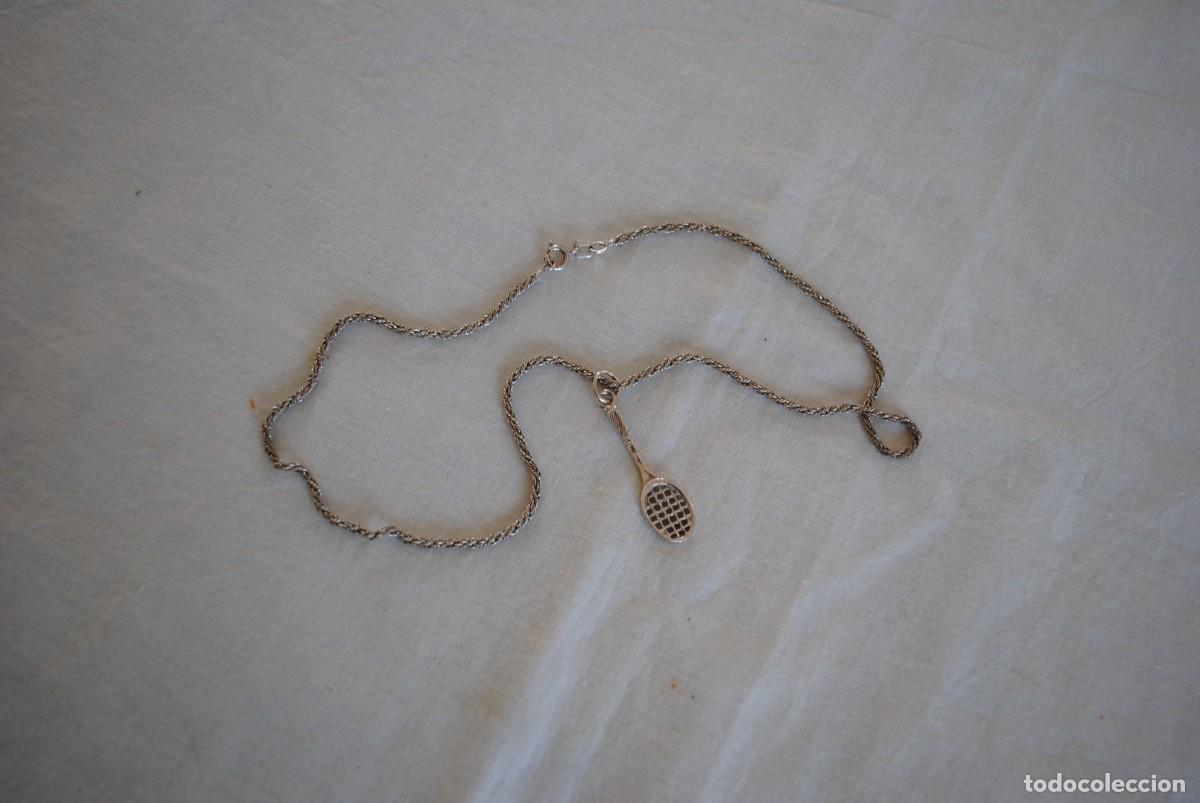 Joyeria: CADENA Y COLGANTE DE PLATA . - Foto 2