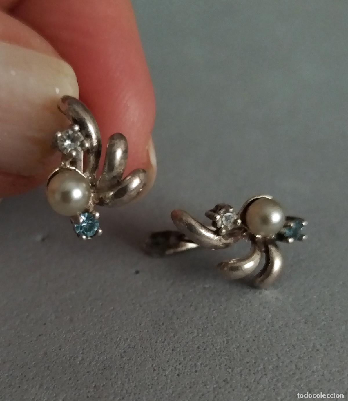 Joyeria: Pendientes de plata de ley, cierre de pala catal&aacute;n. - Foto 3