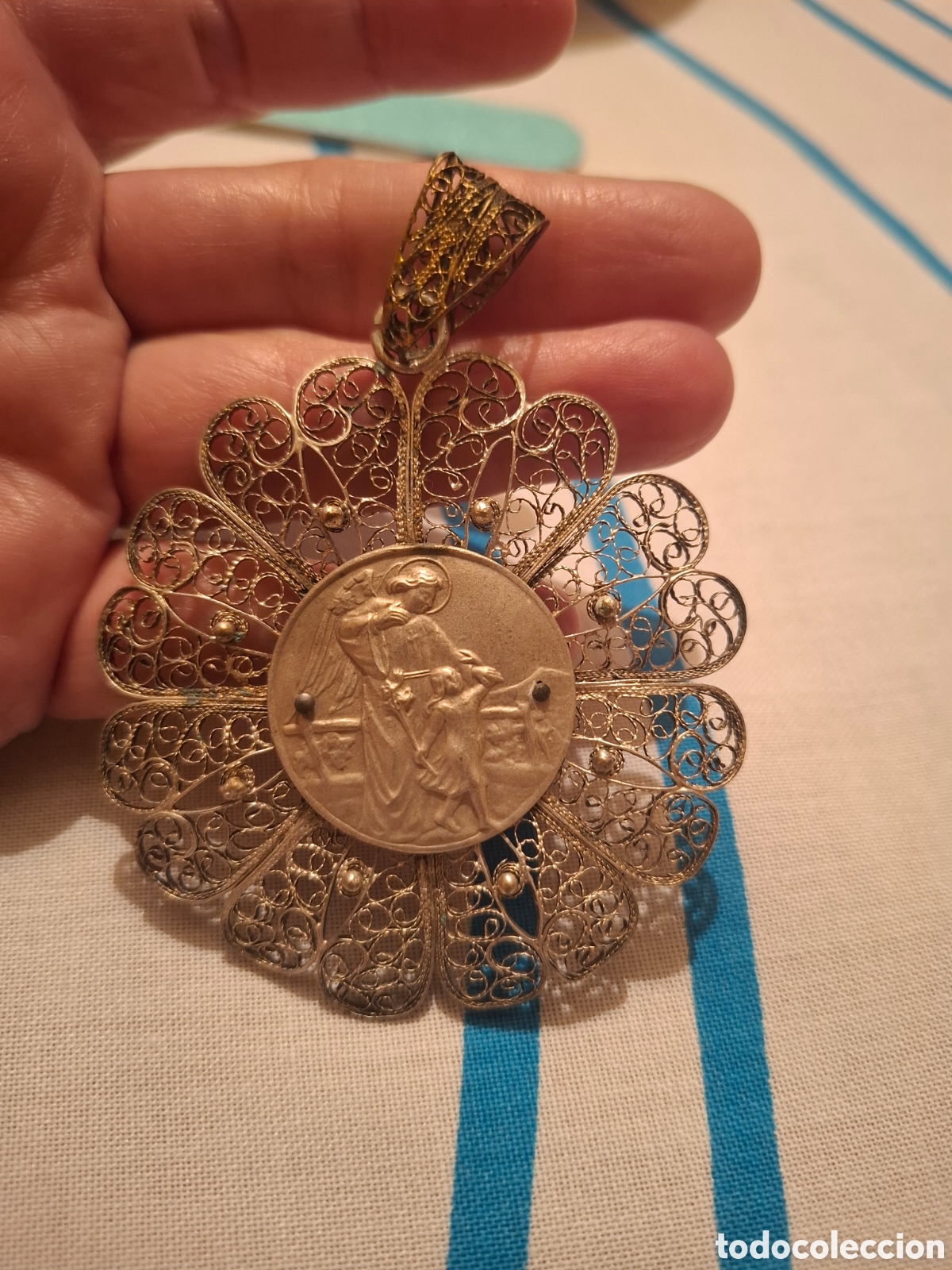 Joyeria: Medallas a&ntilde;o 1800 en plata - Foto 3