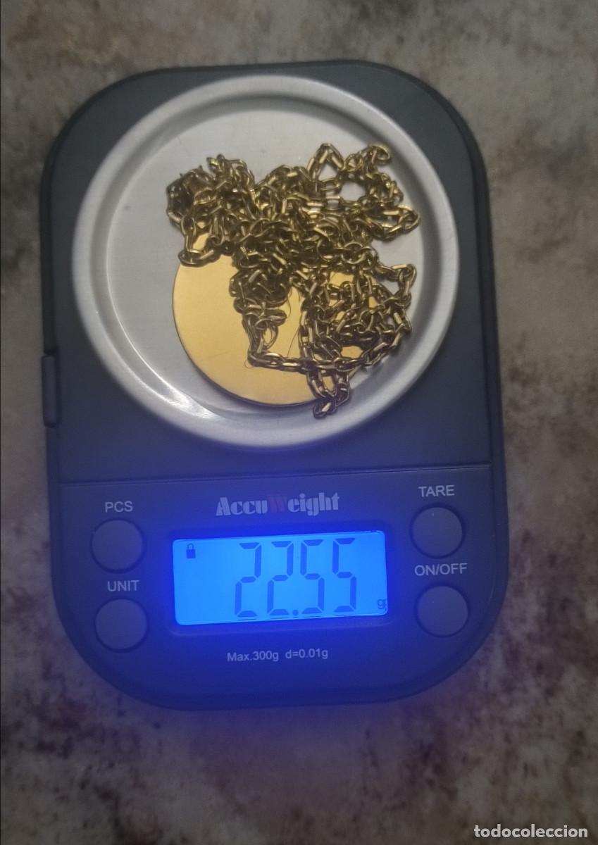 Joyeria: Medalla y Cadena Oro de Ley 18k - Foto 9