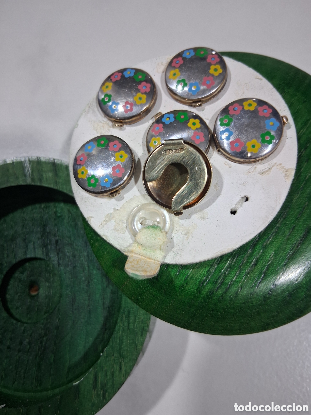 Joyeria: Cubre botones plata 925 - Foto 2