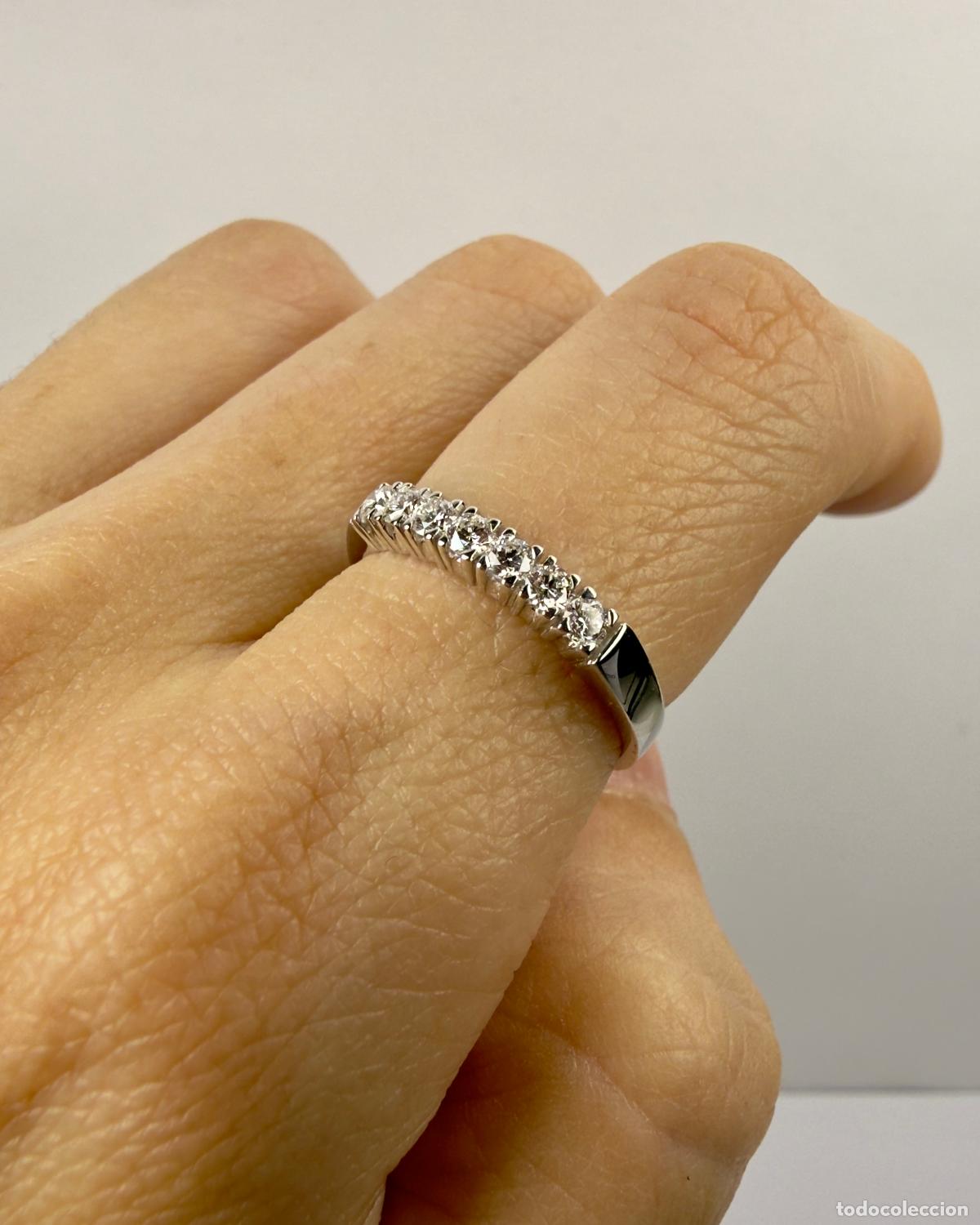 Joyeria: Anillo oro blanco 7 diamantes - Foto 6