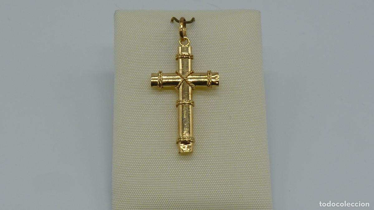 Joyeria: CRUZ EN ORO DE 18KLTS. (750MM) - Foto 1