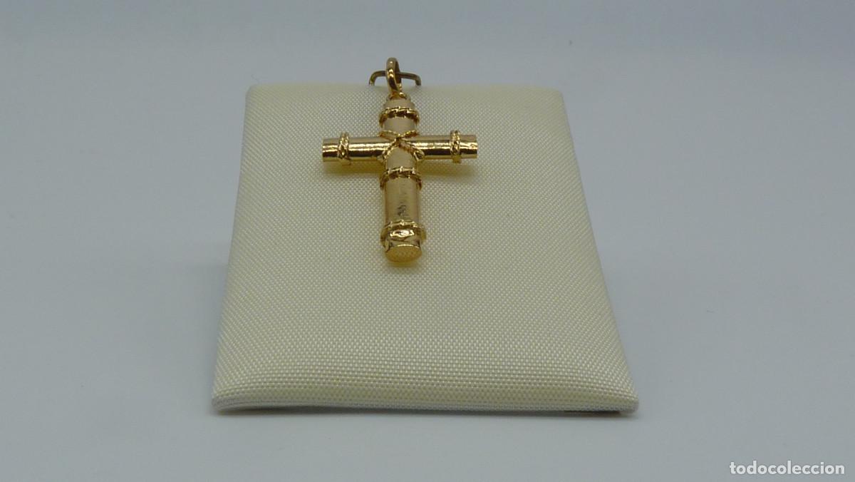 Joyeria: CRUZ EN ORO DE 18KLTS. (750MM) - Foto 2