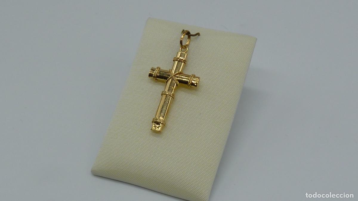 Joyeria: CRUZ EN ORO DE 18KLTS. (750MM) - Foto 3