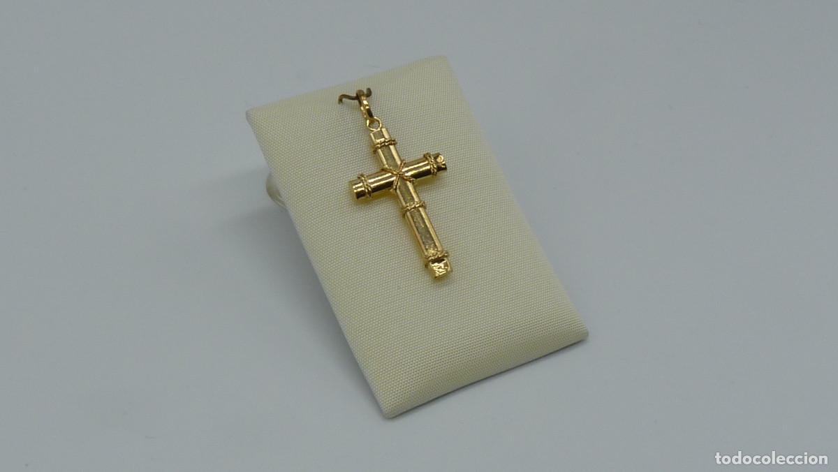 Joyeria: CRUZ EN ORO DE 18KLTS. (750MM) - Foto 4