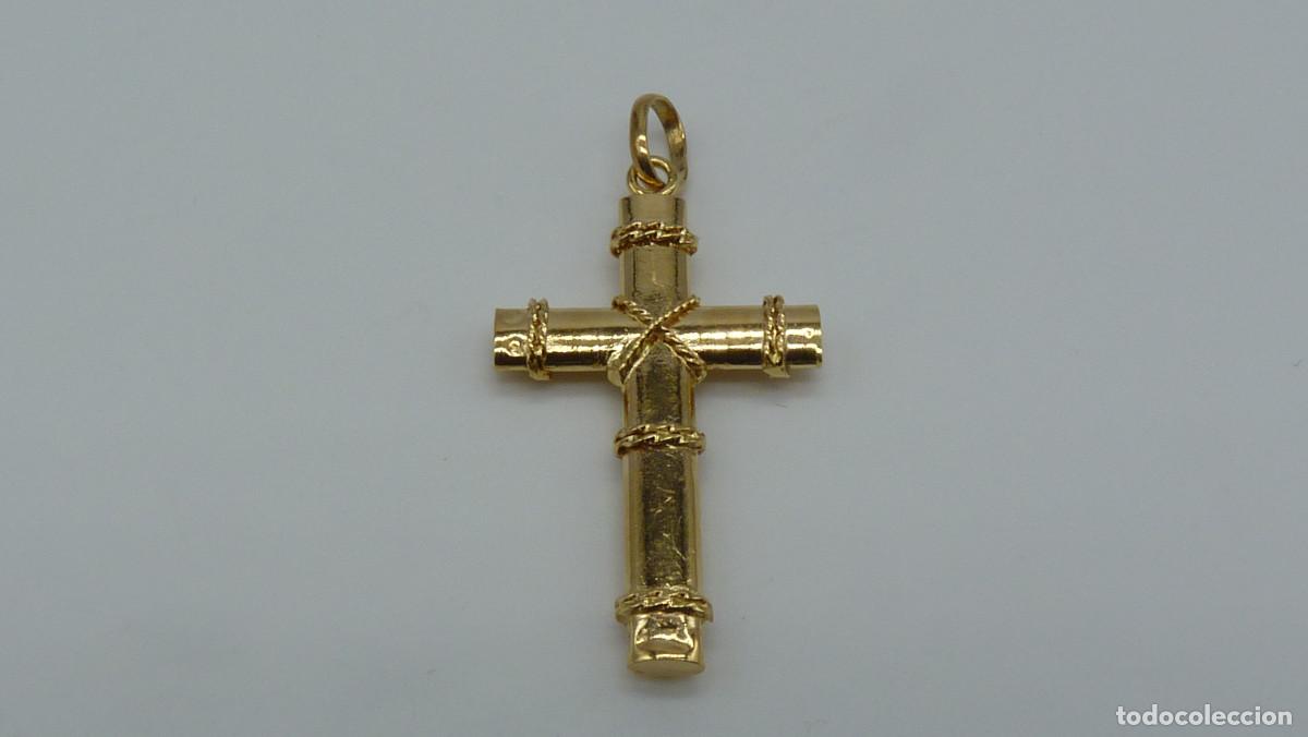 Joyeria: CRUZ EN ORO DE 18KLTS. (750MM) - Foto 7