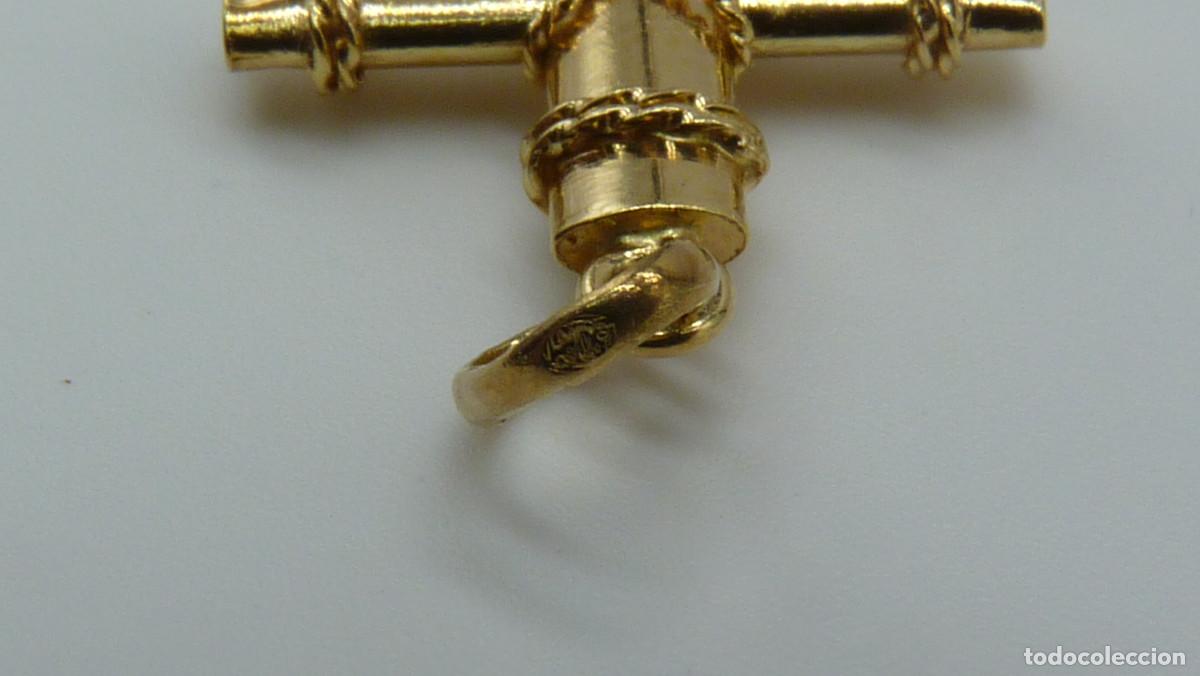 Joyeria: CRUZ EN ORO DE 18KLTS. (750MM) - Foto 8