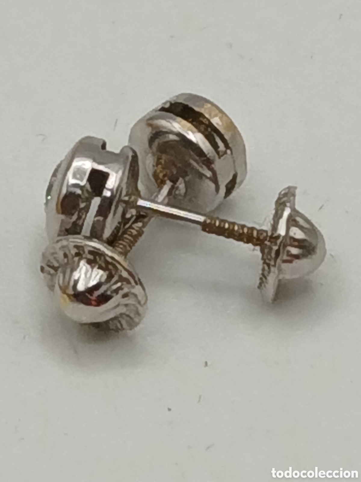 Joyeria: Pendientes oro blanco 18quilates y cuarzo blanco - Foto 5