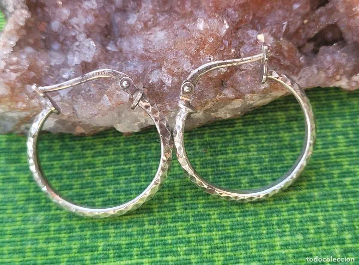 Joyeria: Pendientes Aro Plata 925 Italia - Foto 1