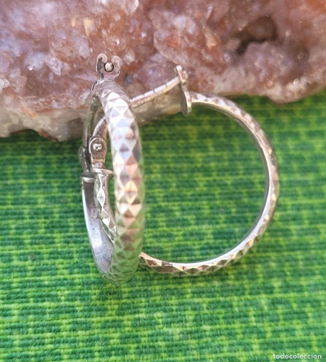 Joyeria: Pendientes Aro Plata 925 Italia - Foto 2