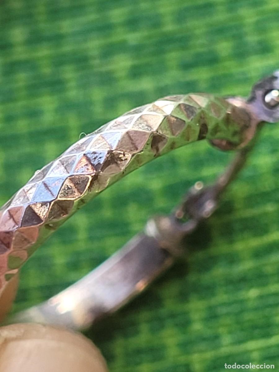 Joyeria: Pendientes Aro Plata 925 Italia - Foto 5