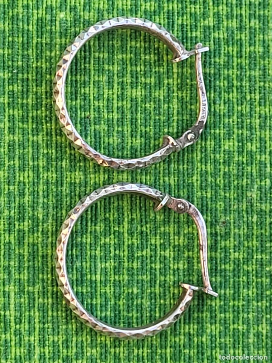 Joyeria: Pendientes Aro Plata 925 Italia - Foto 6
