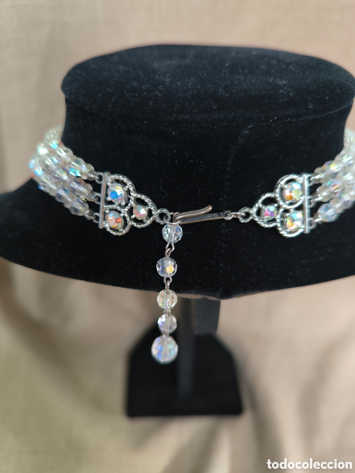 Joyeria: Collar cristal de roca vintage - Foto 2