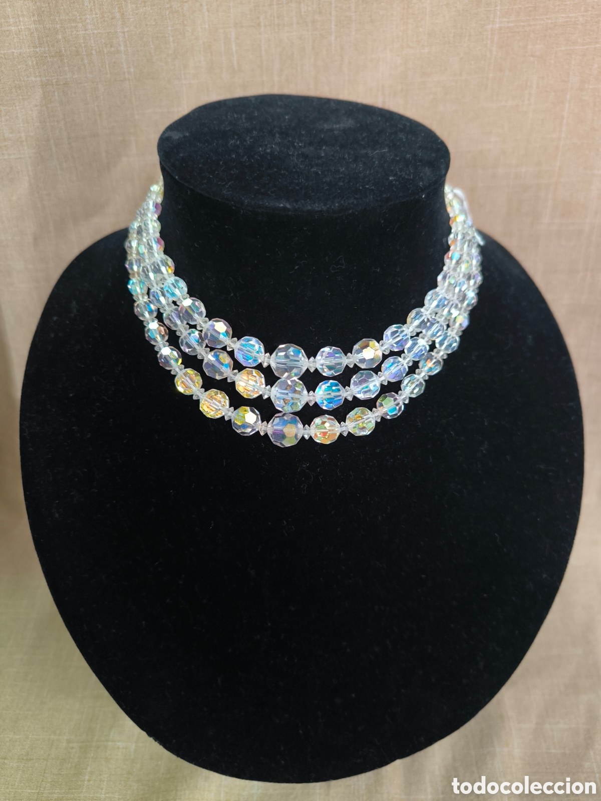 Joyeria: Collar cristal de roca vintage - Foto 1