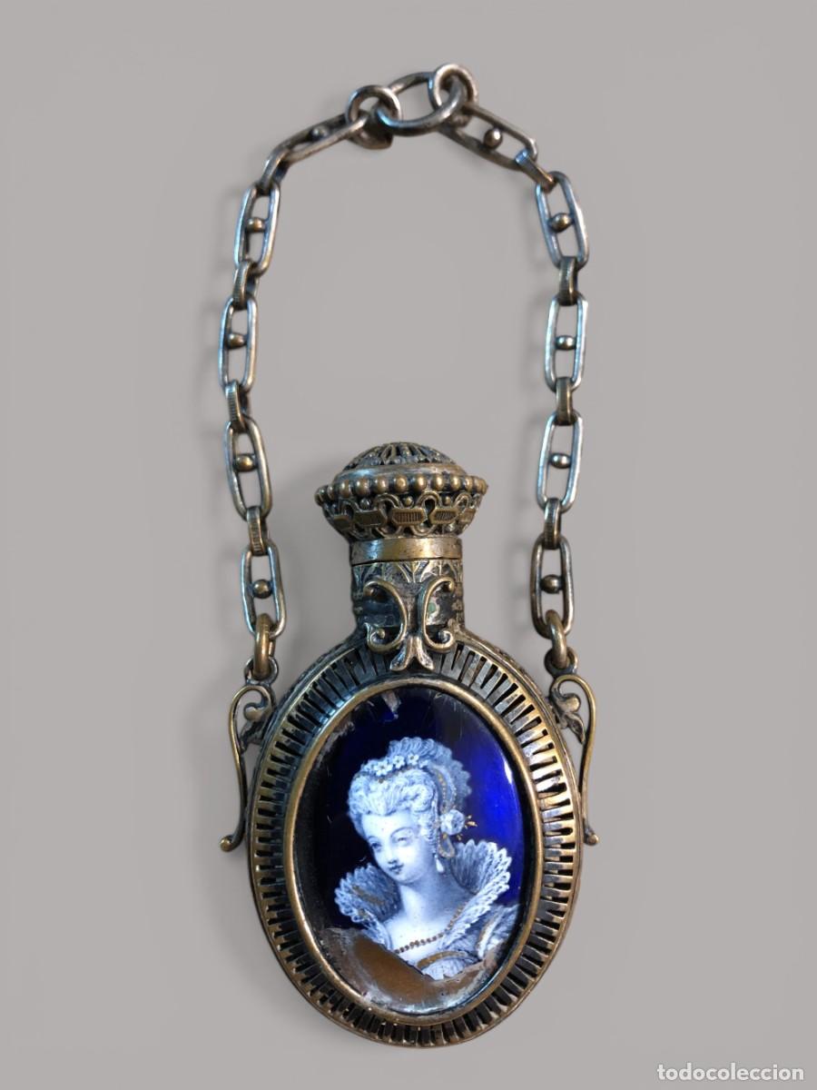 Joyeria: perfumero frances con esmalte, s. xviii - Foto 1