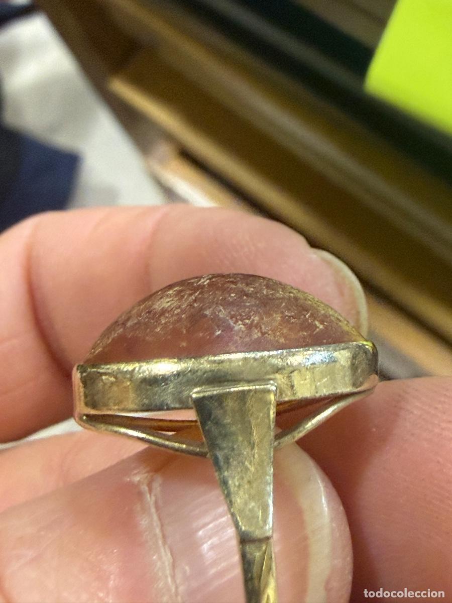 Joyeria: Bonito anillo oro de 9 klts y &aacute;mbar - Foto 6