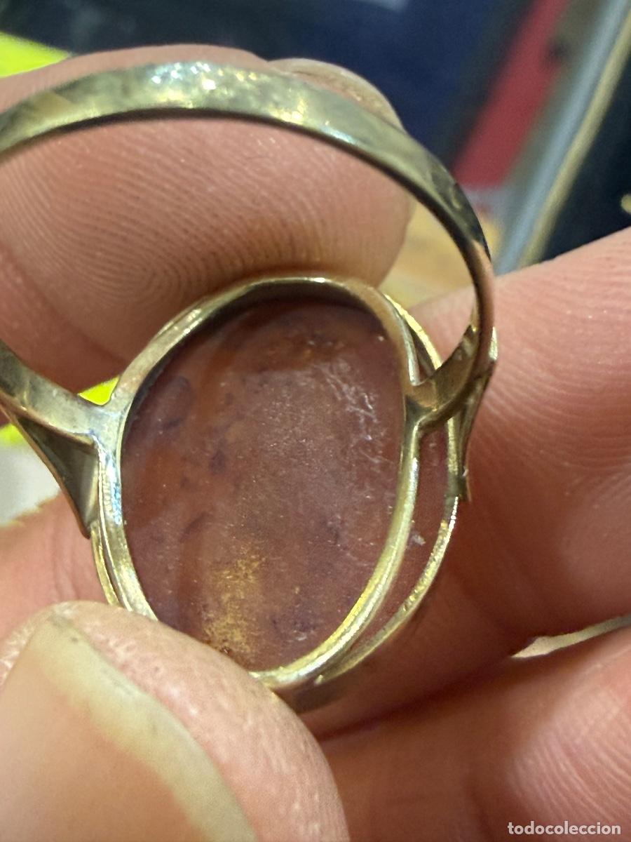 Joyeria: Bonito anillo oro de 9 klts y &aacute;mbar - Foto 7