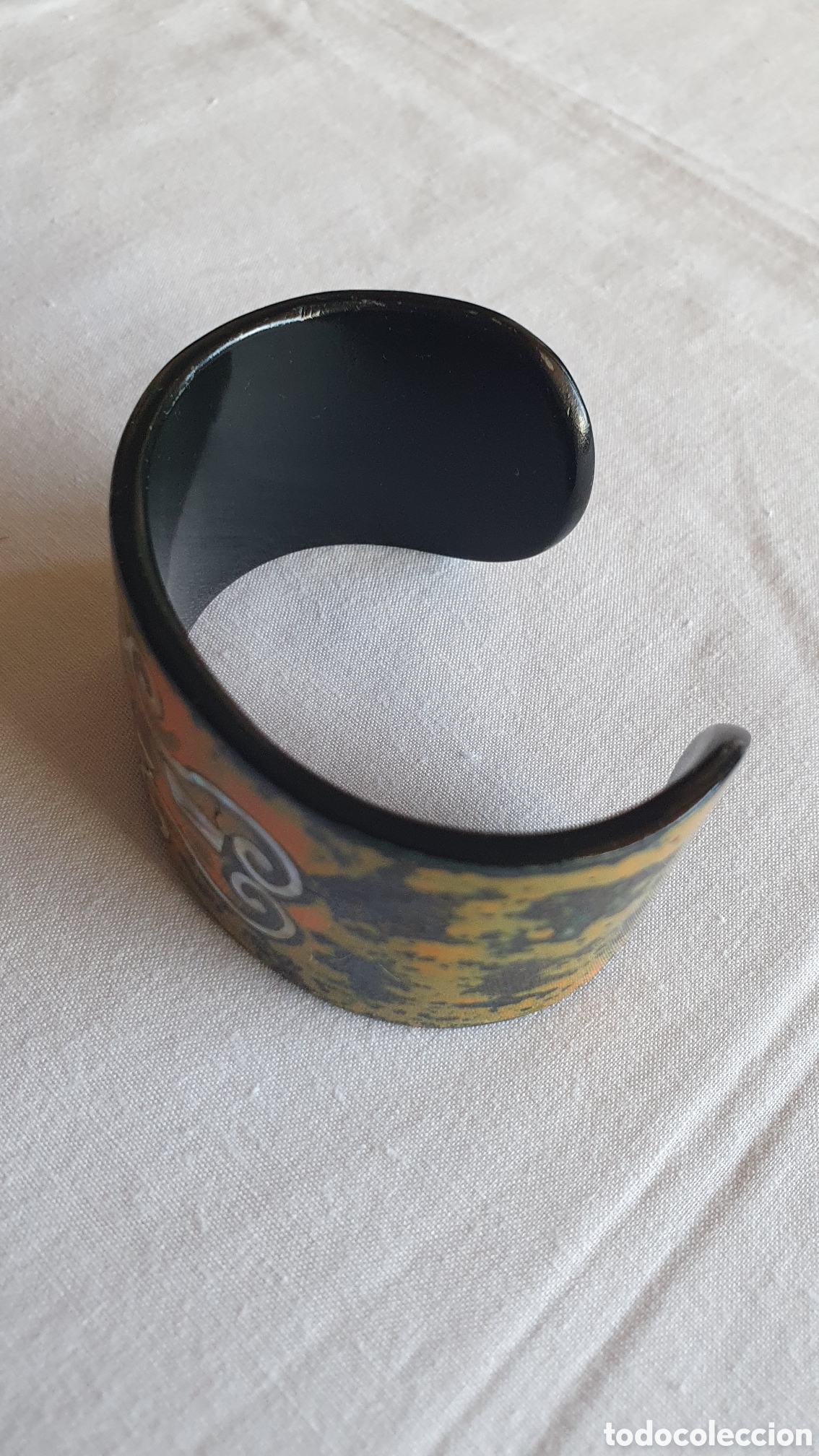 Joyeria: Brazalete vintage con incrustaciones de n&aacute;car - Foto 6