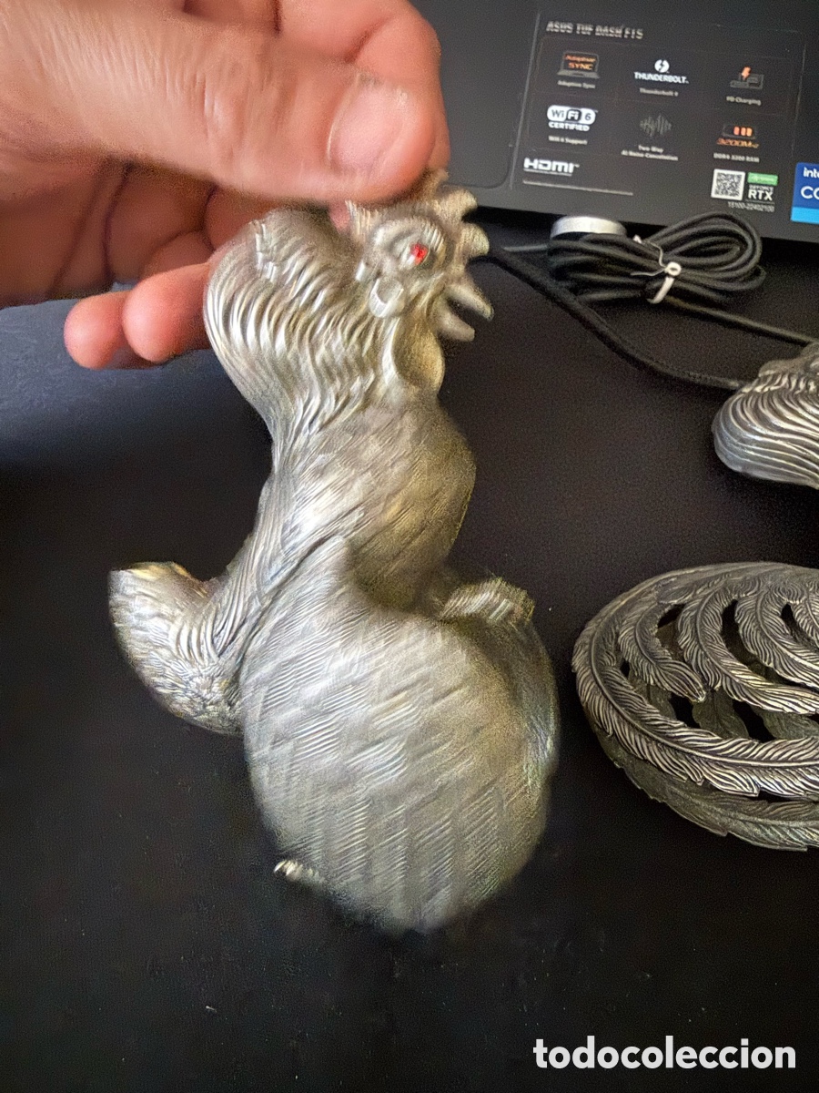 Joyeria: Figuras de gallos de pelea - Foto 4