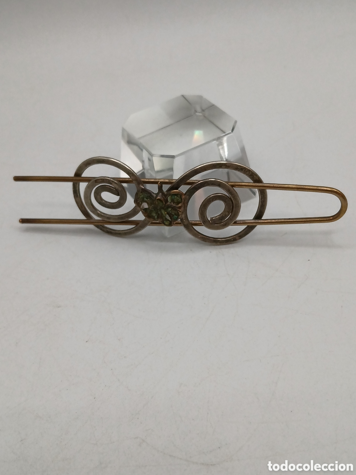 Joyeria: Pasador pelo metal plateado - Foto 3