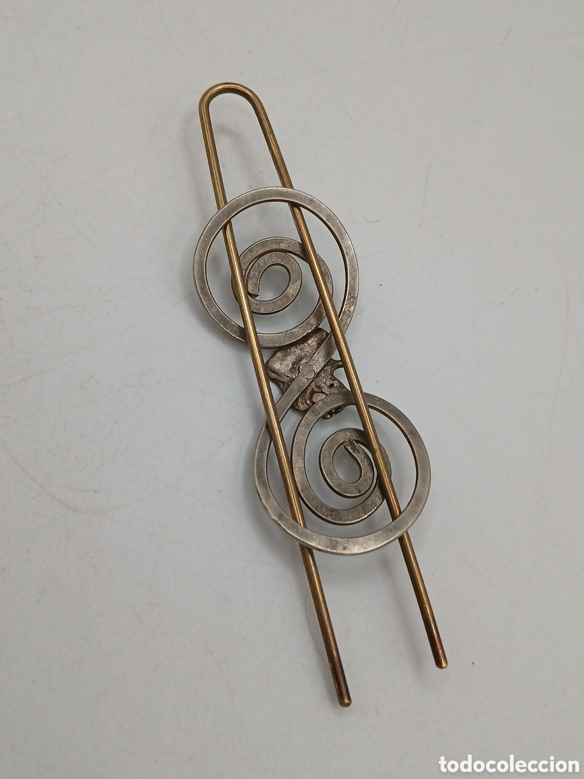 Joyeria: Pasador pelo metal plateado - Foto 4