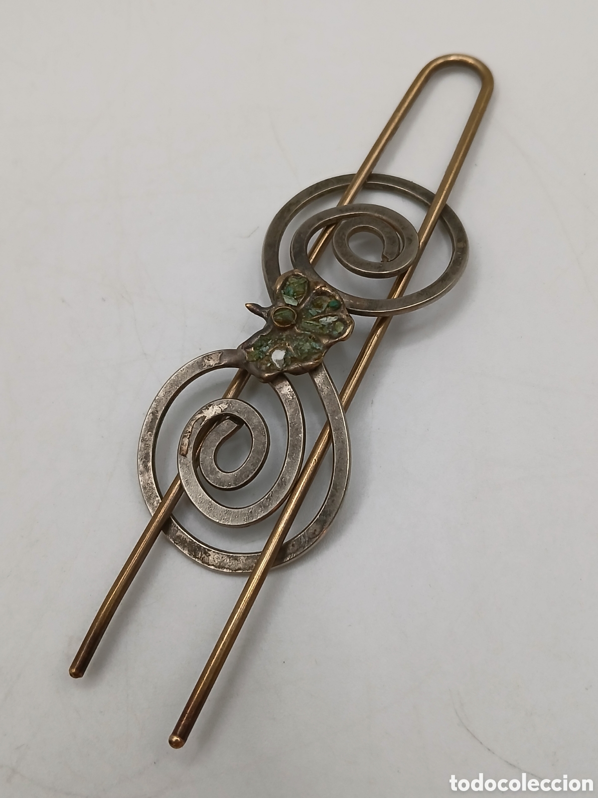 Joyeria: Pasador pelo metal plateado - Foto 1