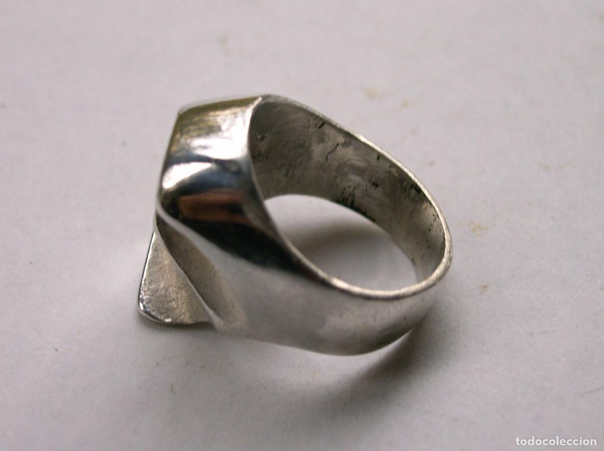 Joyeria: ANILLO DE PLATA MODERNISTA - Foto 4