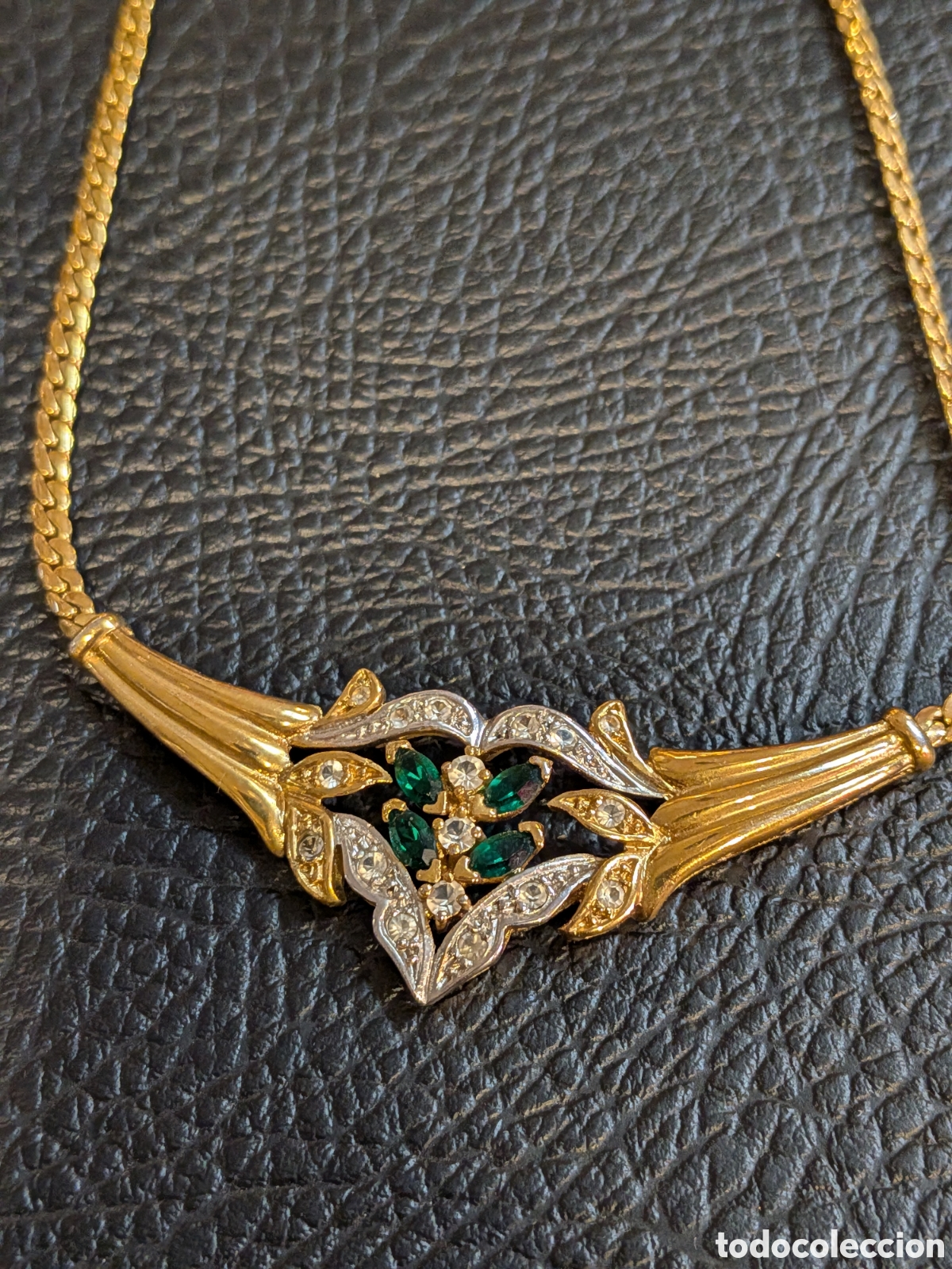 Joyeria: Gargantilla vintage dorada. REF-2763 - Foto 2