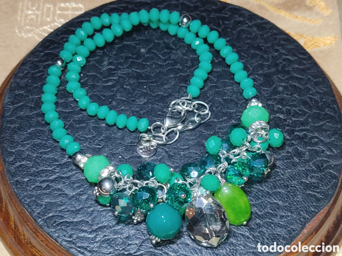 Joyeria: Collar Aita de cristal facetado. - Foto 5