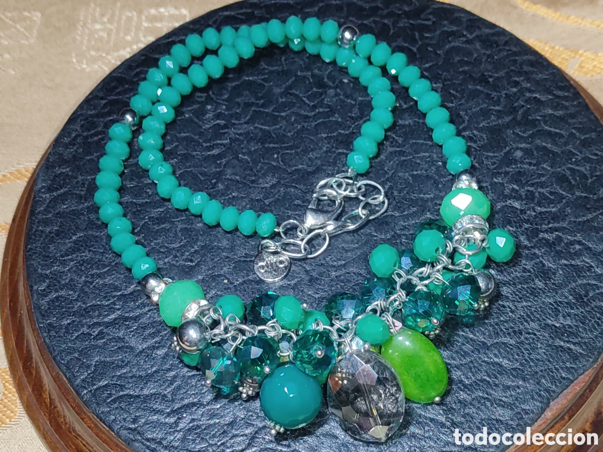 Joyeria: Collar Aita de cristal facetado. - Foto 6