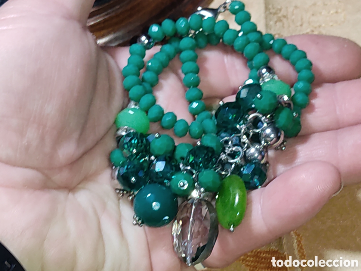 Joyeria: Collar Aita de cristal facetado. - Foto 8