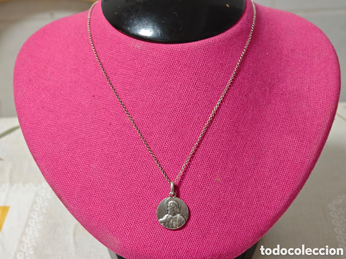 Joyeria: Escapulario en plata de ley con cadena en plata ley 45 cm - Foto 6