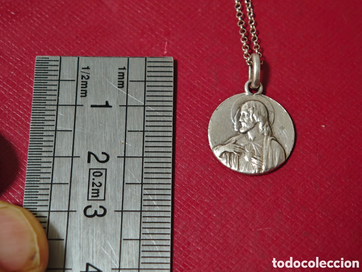 Joyeria: Escapulario en plata de ley con cadena en plata ley 45 cm - Foto 8