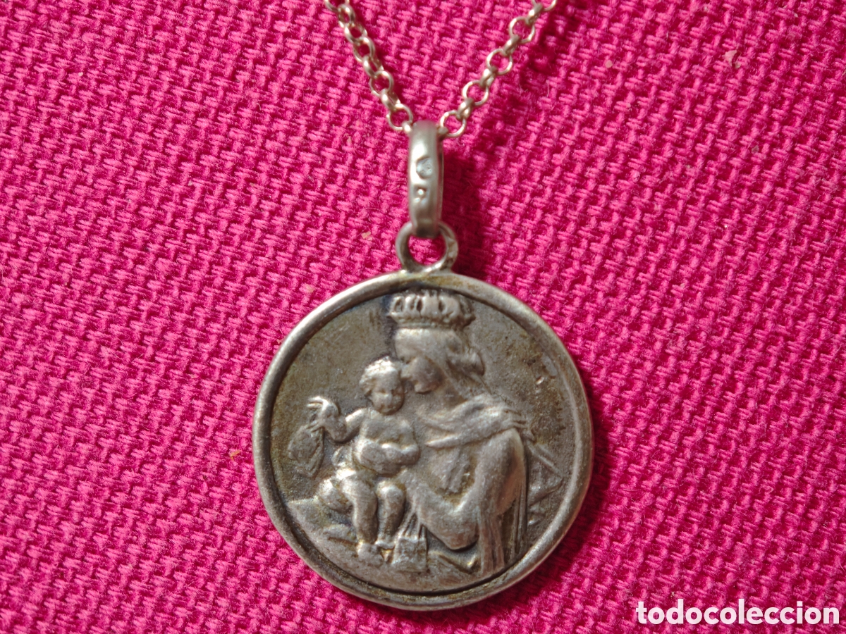 Joyeria: Escapulario en plata de ley con cadena de plata del 45 cm - Foto 5