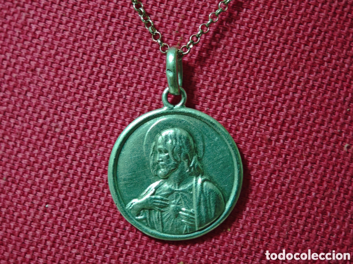 Joyeria: Escapular y en plata de ley con la Virgen Carmen y Jes&uacute;s - Foto 2