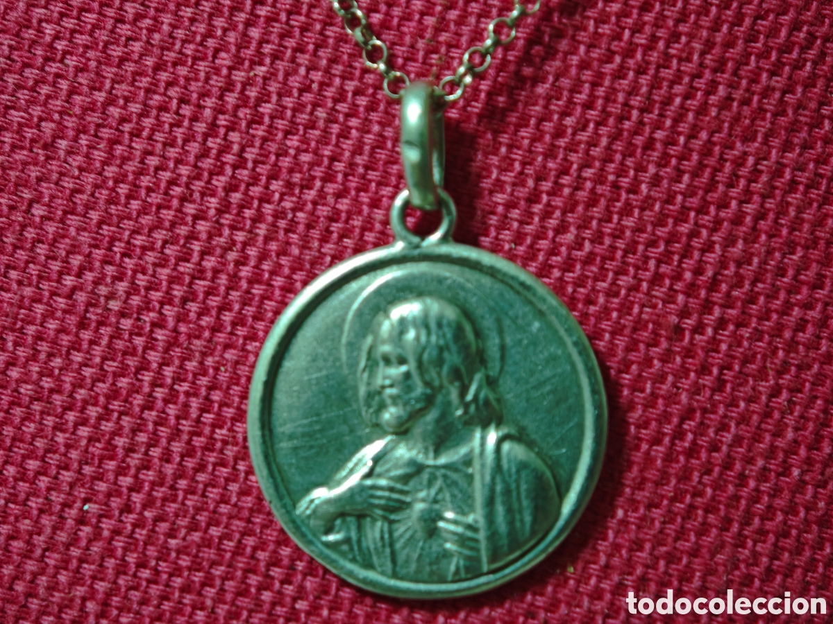 Joyeria: Escapular y en plata de ley con la Virgen Carmen y Jes&uacute;s - Foto 3
