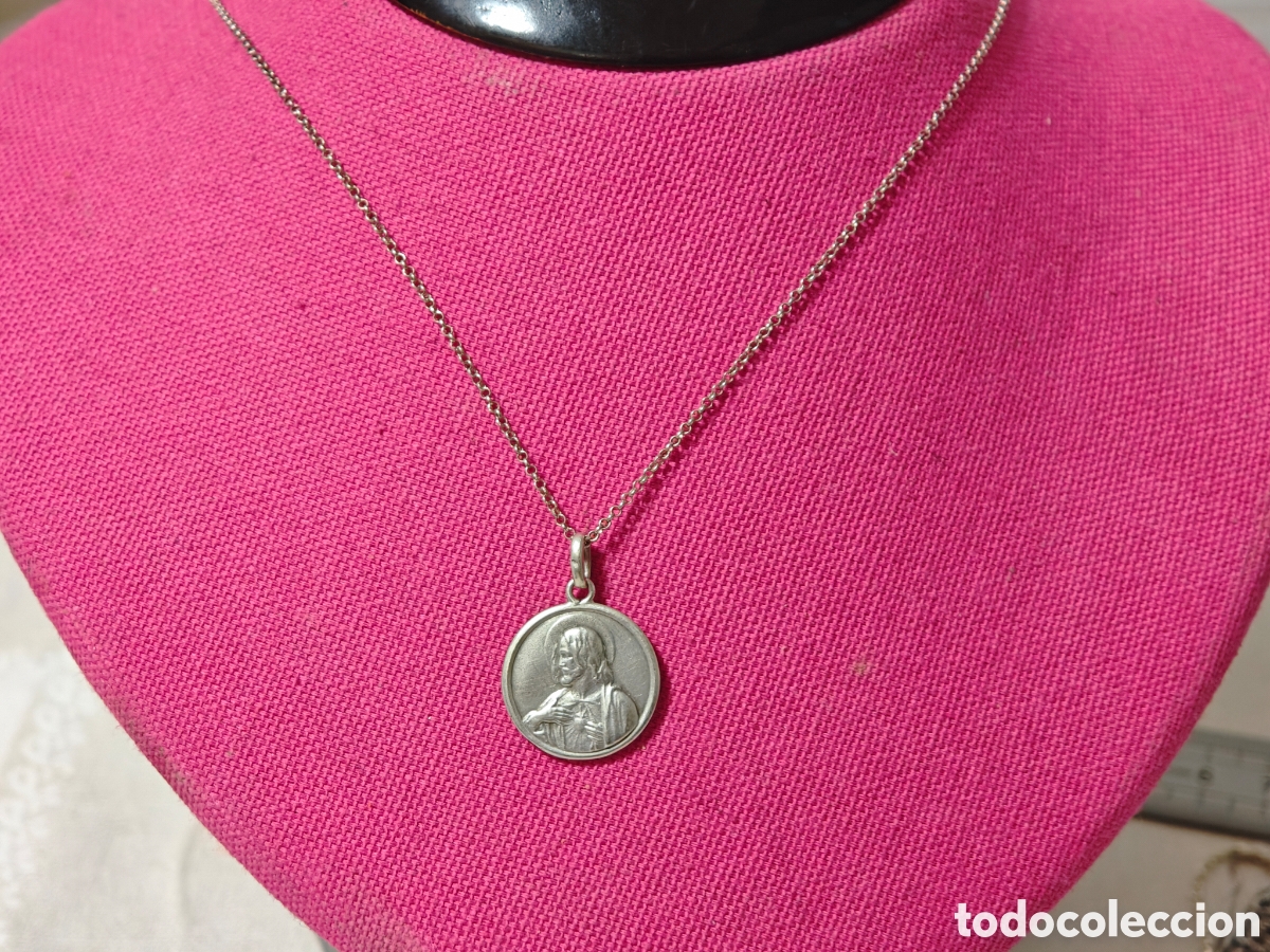 Joyeria: Escapular y en plata de ley con la Virgen Carmen y Jes&uacute;s - Foto 5