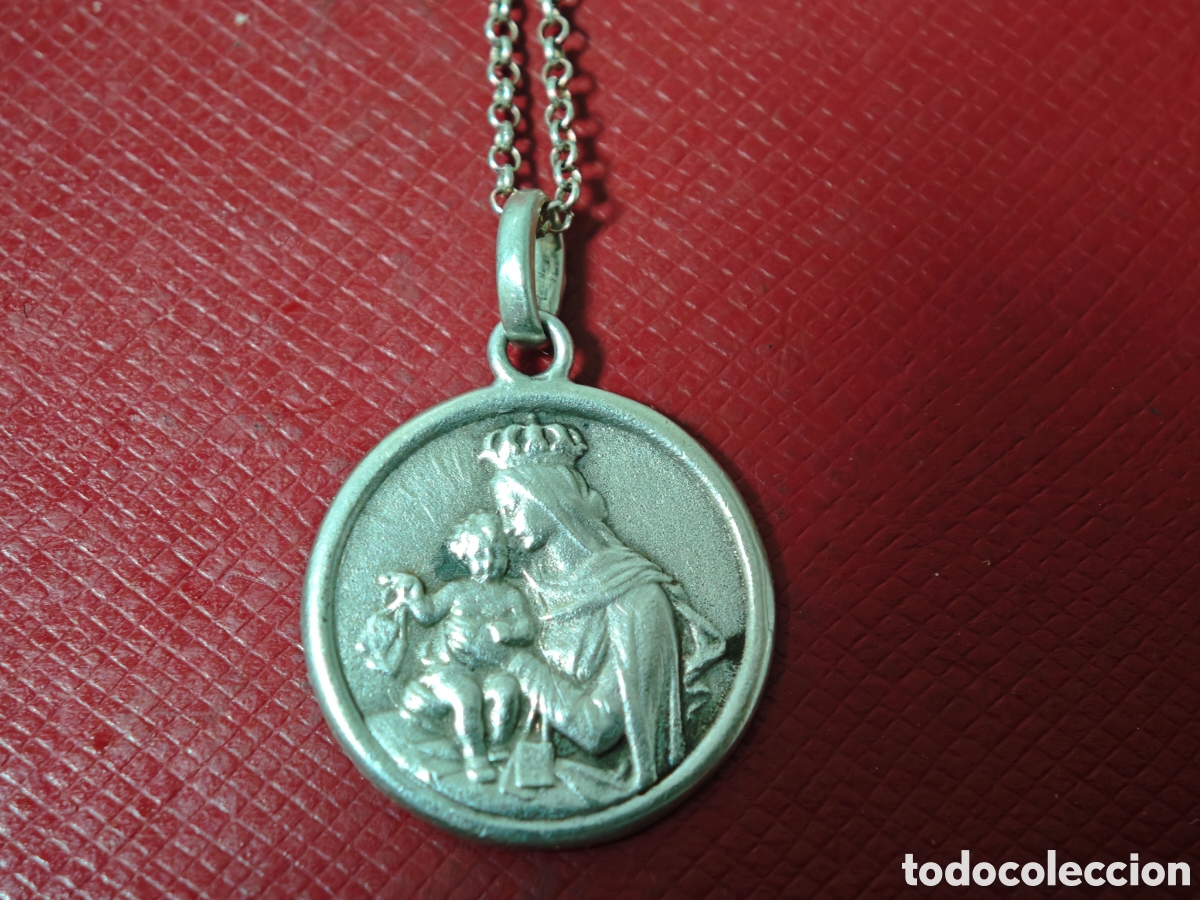 Joyeria: Escapular y en plata de ley con la Virgen Carmen y Jes&uacute;s - Foto 7