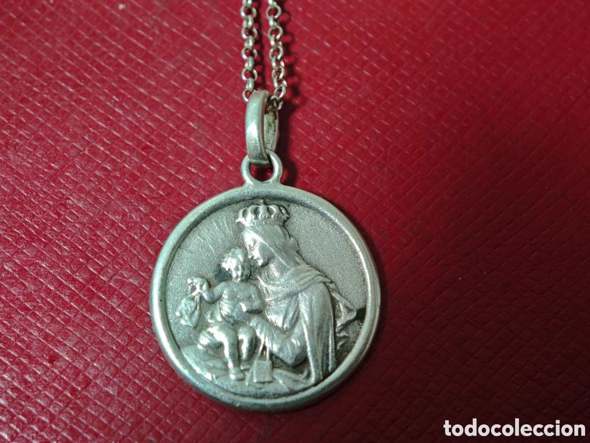 Joyeria: Escapular y en plata de ley con la Virgen Carmen y Jes&uacute;s - Foto 8